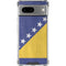 Bosnia and Herzegovina Flag Distressed Google Pixel 8a Clear Case